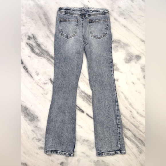 RSQ Girls Low rise flare Jeans Size 10 Light Wash. - Picture 3 of 3